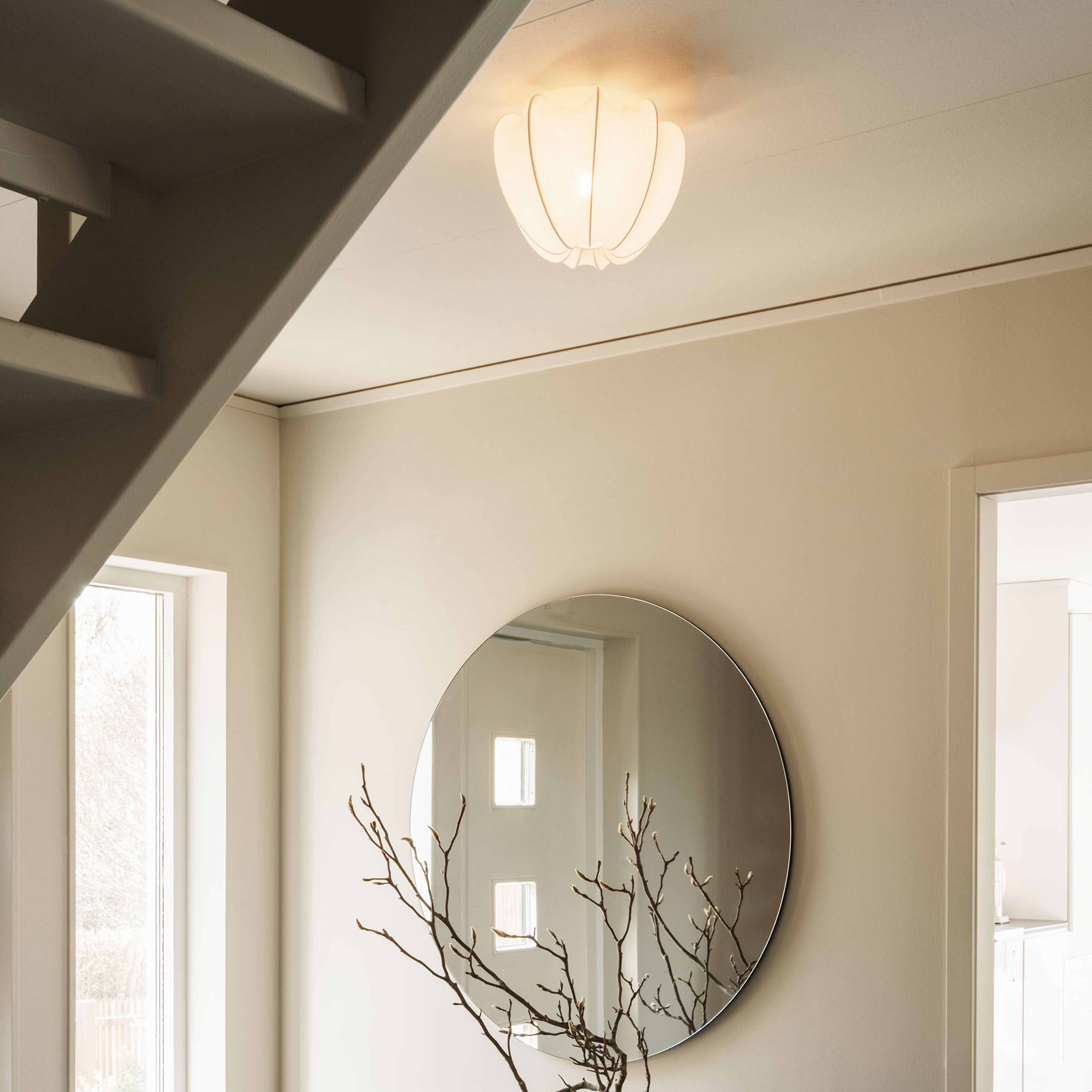 Watt&Veke Anna Mini Cotton Plafond, vit