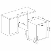 STL332CH integroitava astianpesukone 60 cm
