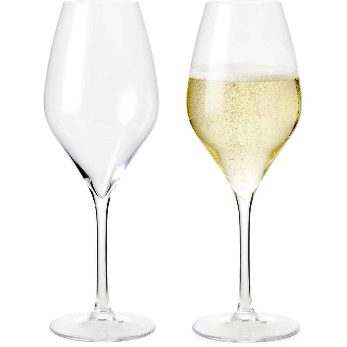Premium champagneglas, klar, 37 cl, 2 stk.