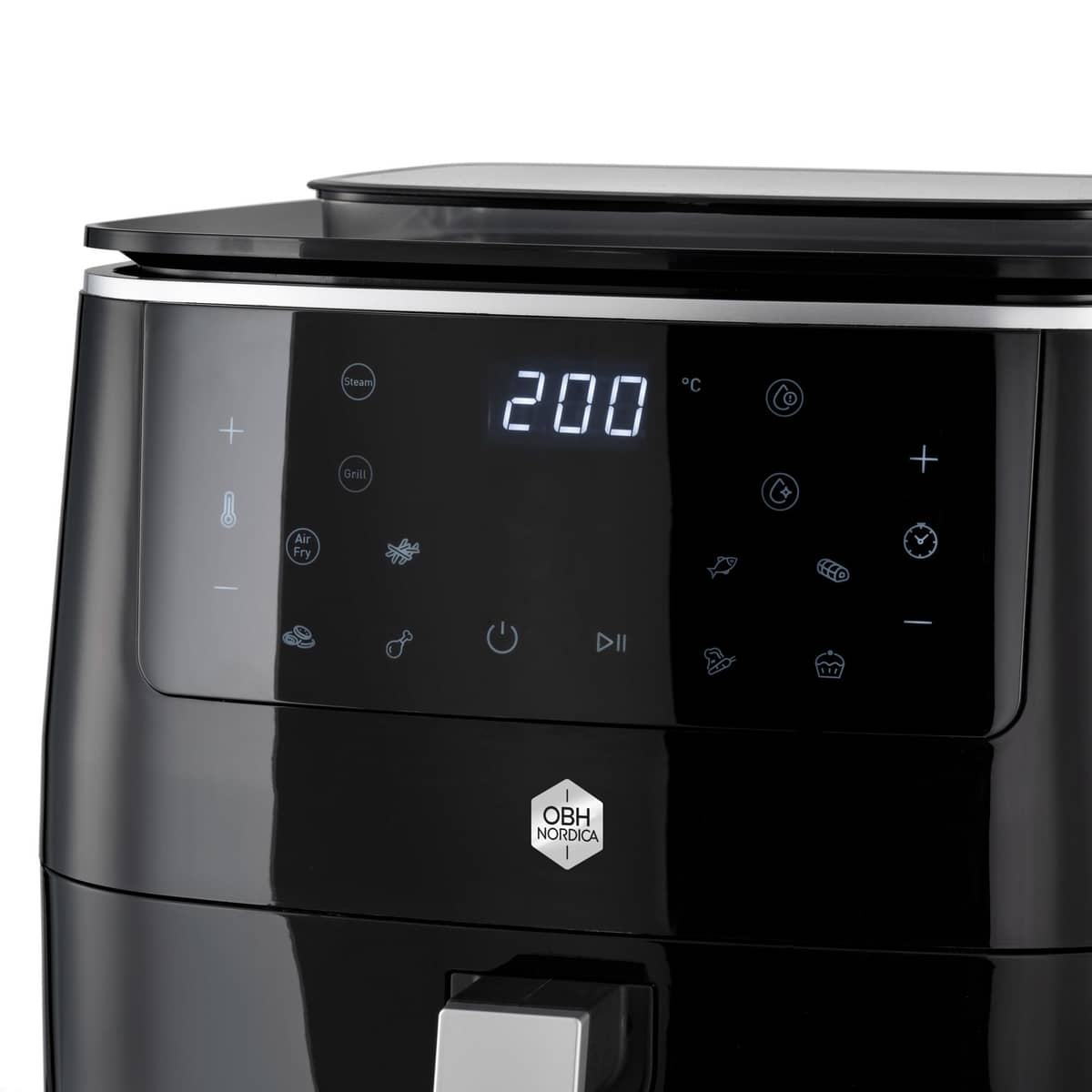 Easy Fry 3in1 Steam+ airfryer, svart