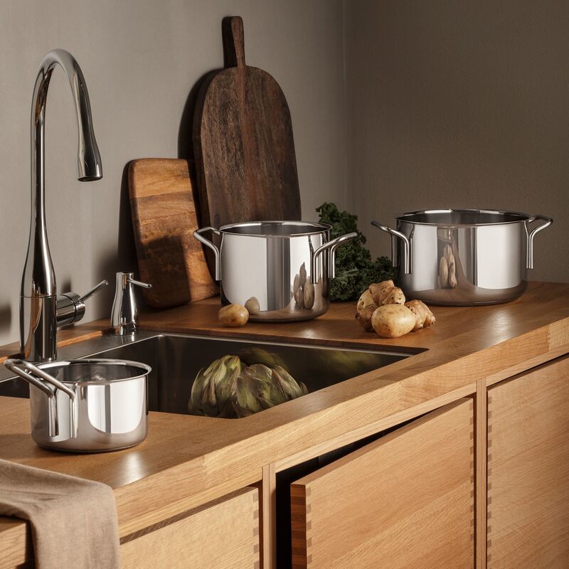 Gryta 2,2 liter, rostfritt stål