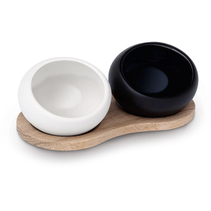 Salt- og Pepperkar Porselen