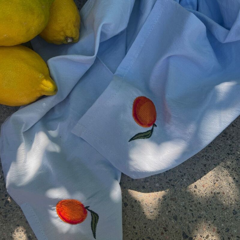 Appelsinservietter 40x40 cm 4-pakning