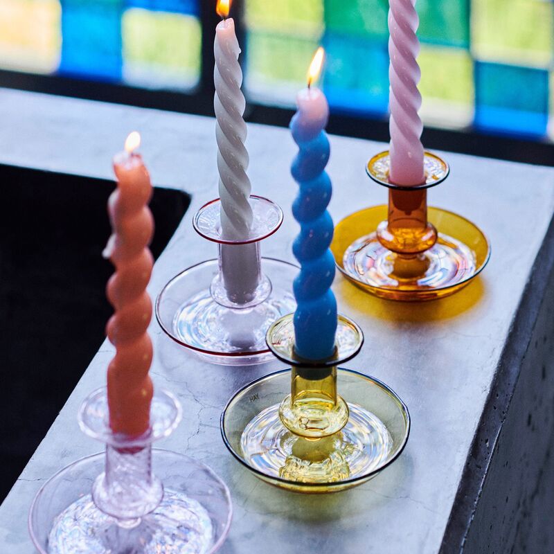 Flare lysestake, rosa