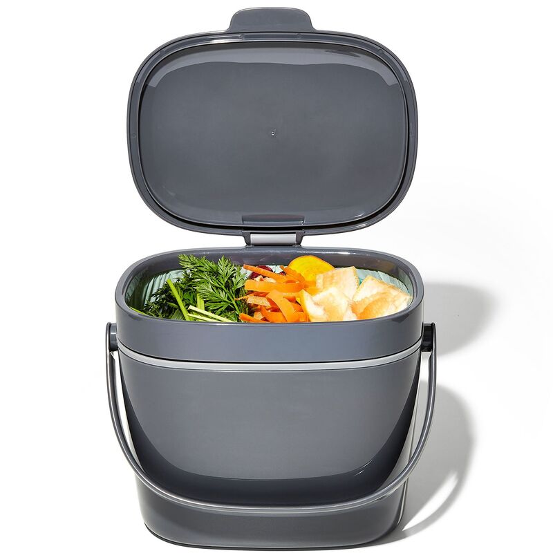 Easy-Clean Kompostisäiliö 6,6 L, Charcoal