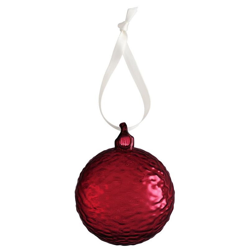 Julgranskulor deep red, 5 cm