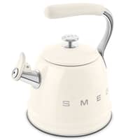 Smeg Vattenkittel med vissla 2,3 liter, creme