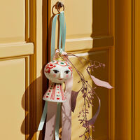 Bjørn Wiinblad Eva 2025 Juleophæng 7,5 cm, rød