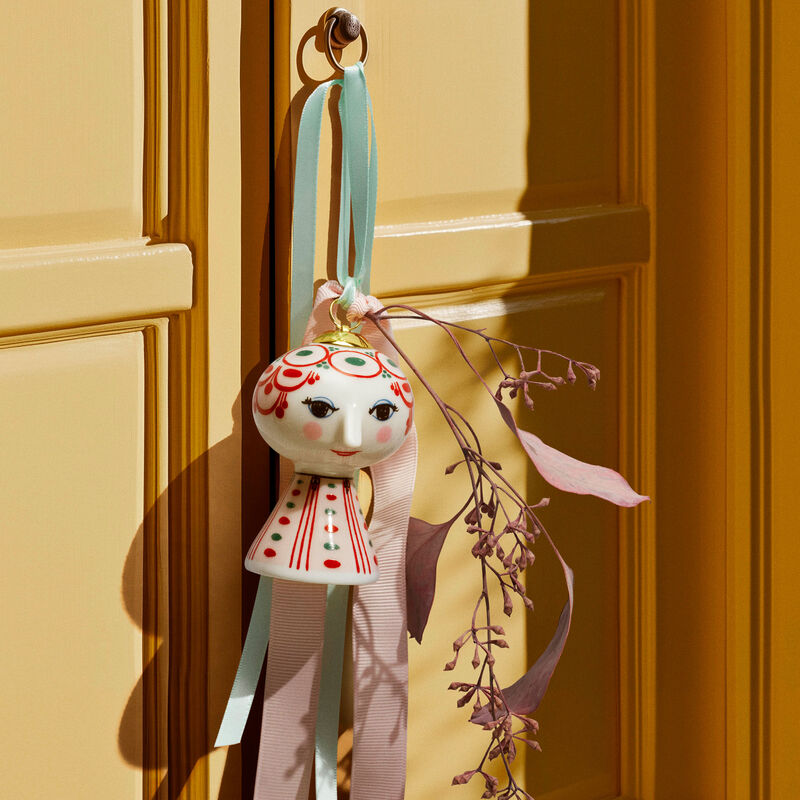 Bjørn Wiinblad Eva juledekorasjon 2025 7,5 cm, rød