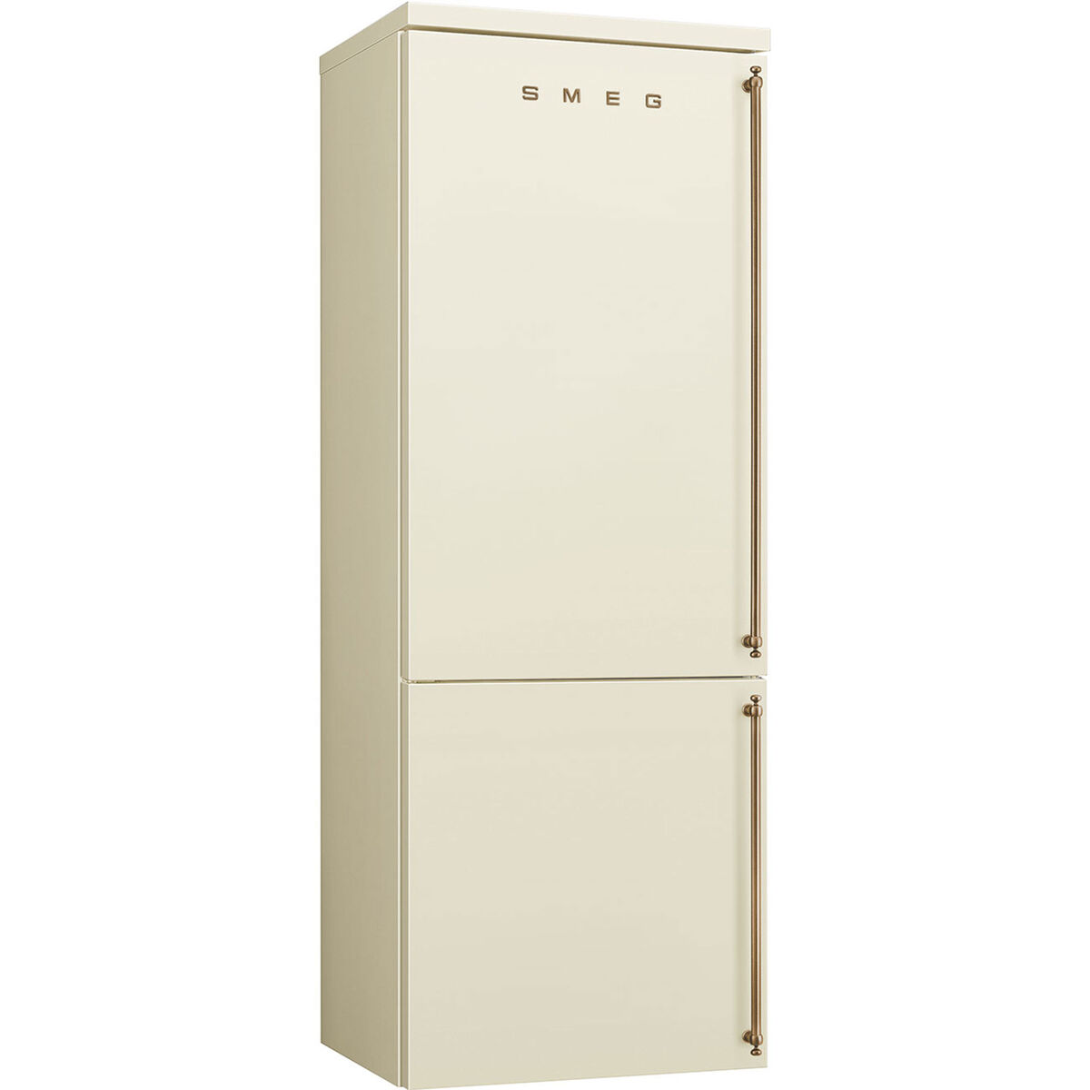 Smeg FA8005LPO6 venstrehængt køle/fryser 70 cm, creme