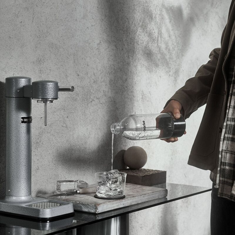 Carbonator 3 kullsyremaskine, hammertone grey