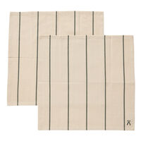 Lautasliinat 45 × 45 cm 2 kpl, vihreä