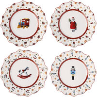 Villeroy & Boch Toy's Delight Jubilæumstallerken, 4 stk.