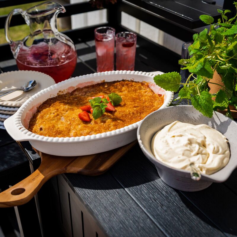 35 cm Ugnsform, Cotton White