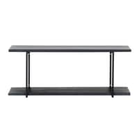 Woods hylla 70 cm, svart