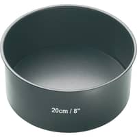 Rund Bakform löstagbar Botten Non-stick D: 20 cm H: 8 cm