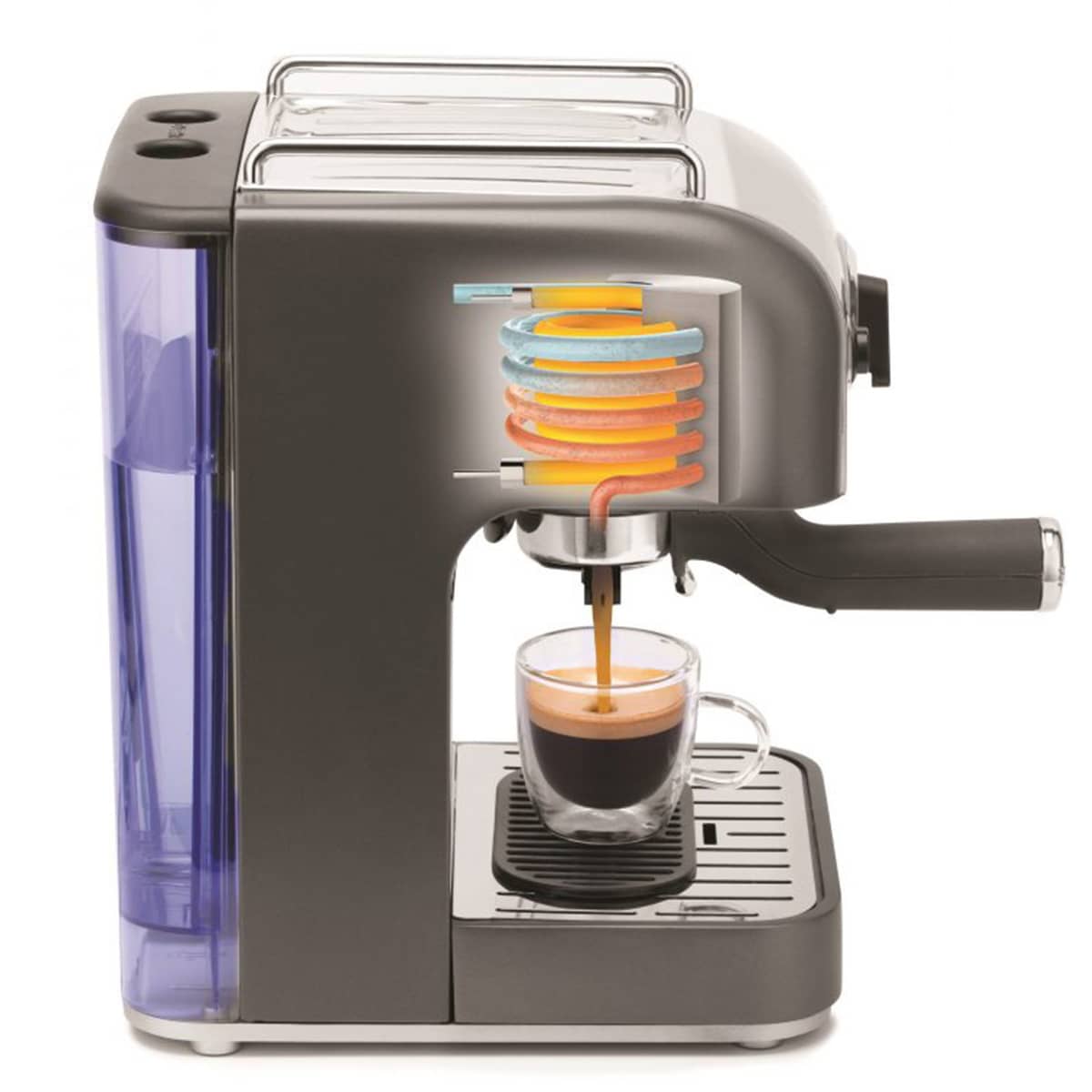3-in-1 espressomaskin