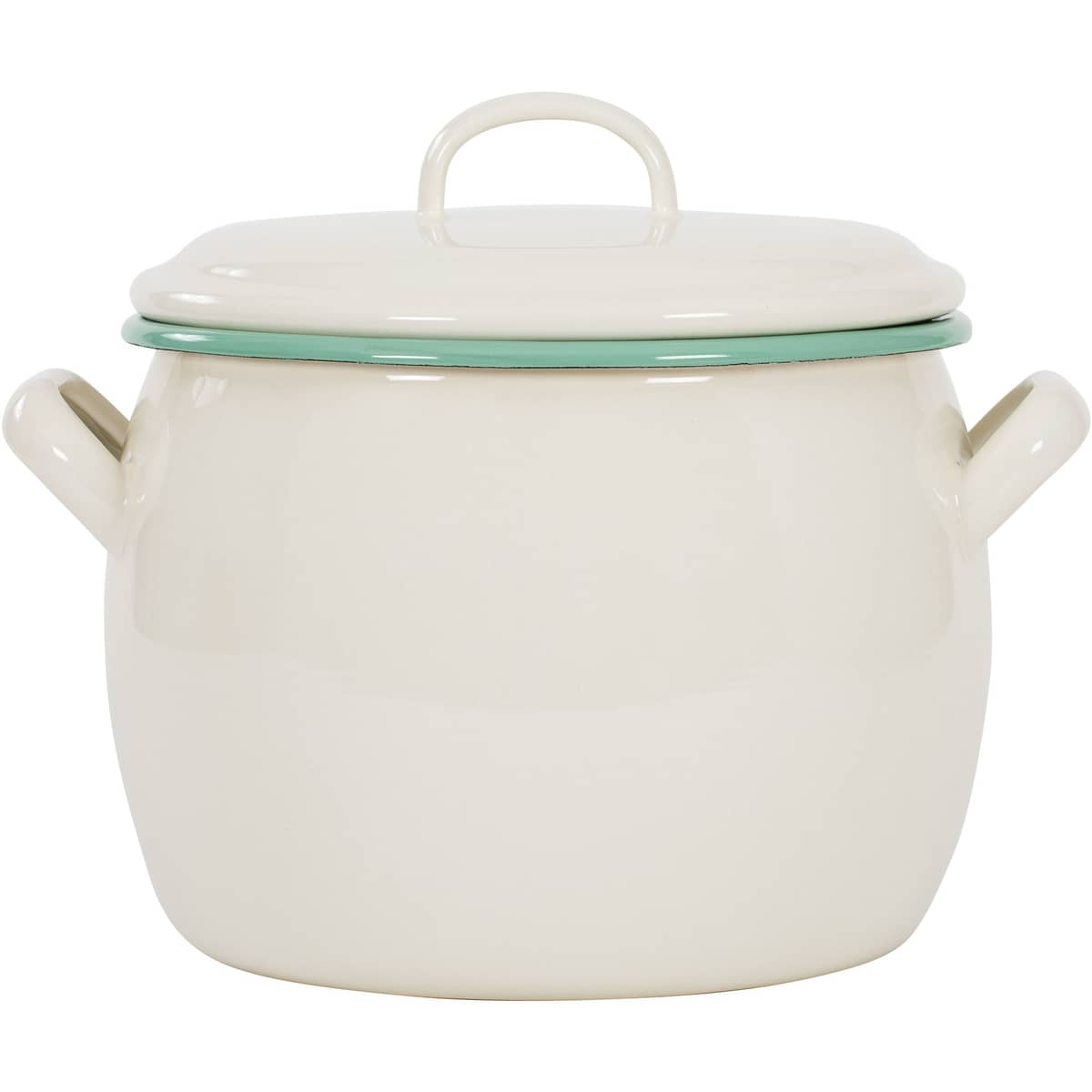 Gryde 4 liter, creme