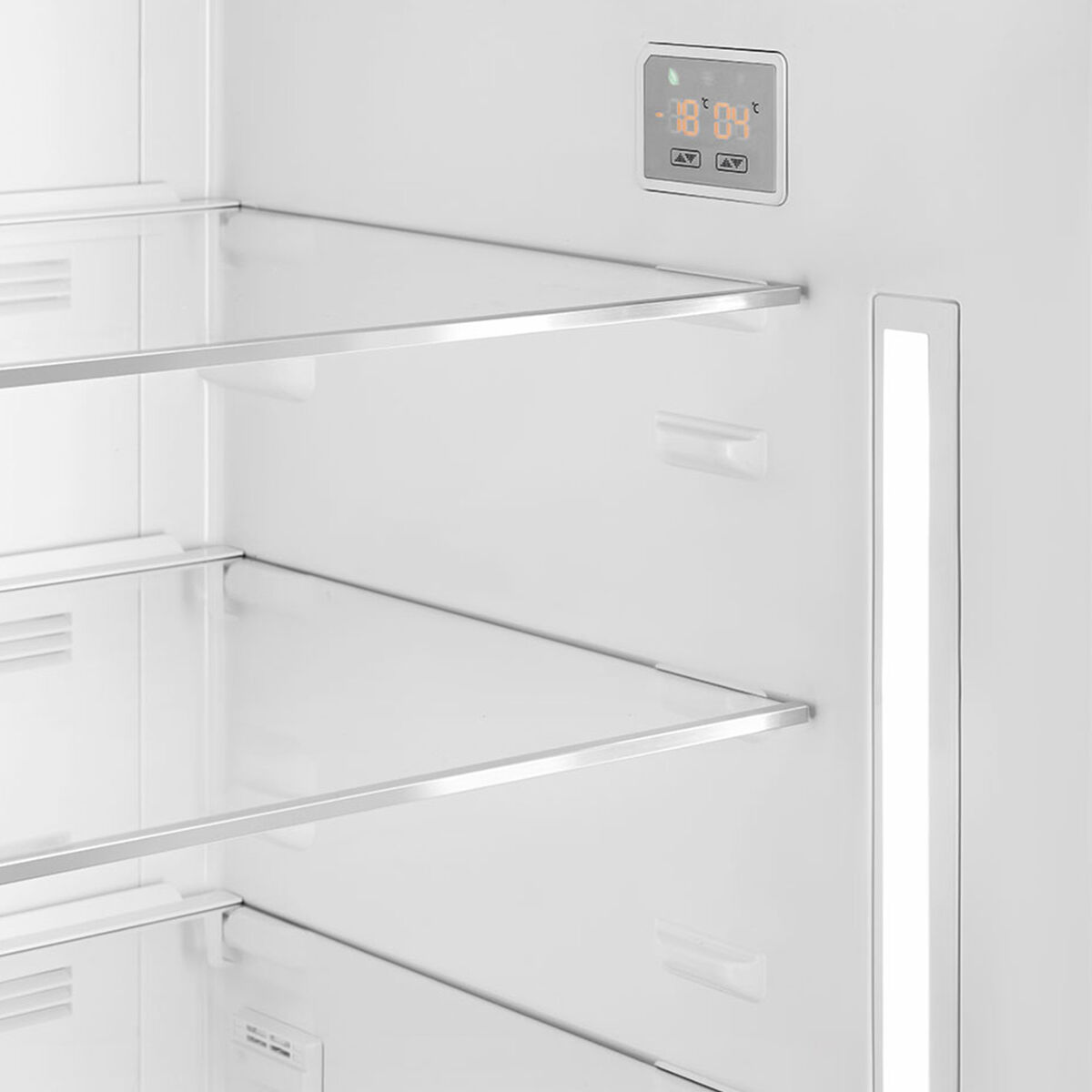 Smeg FA3905RX6 högerhängd kyl/frys 70 cm, rostfritt stål