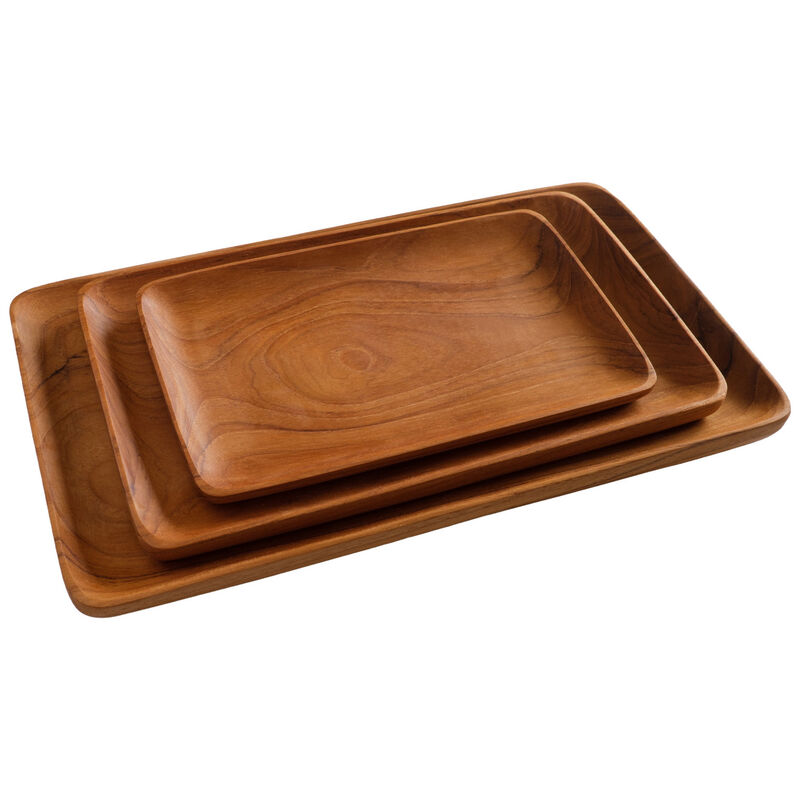 Tarjotin medium 25 x 17 cm, teak