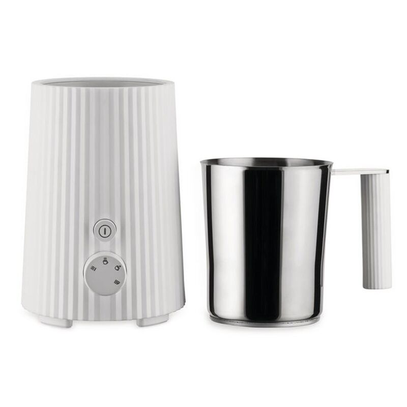 Plissé maidonvaahdotin induktiolle, valkoinen