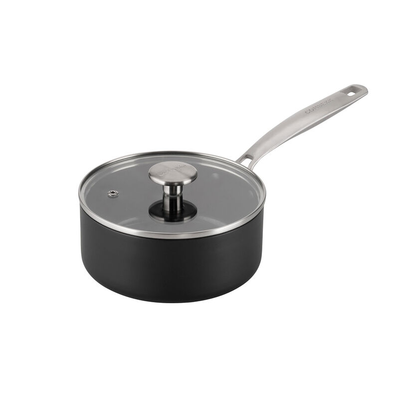 Combekk Stegepande- og kasserollesæt 10 dele, sort