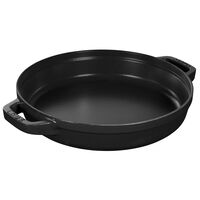 Grytesett i støpejern 24 cm, svart