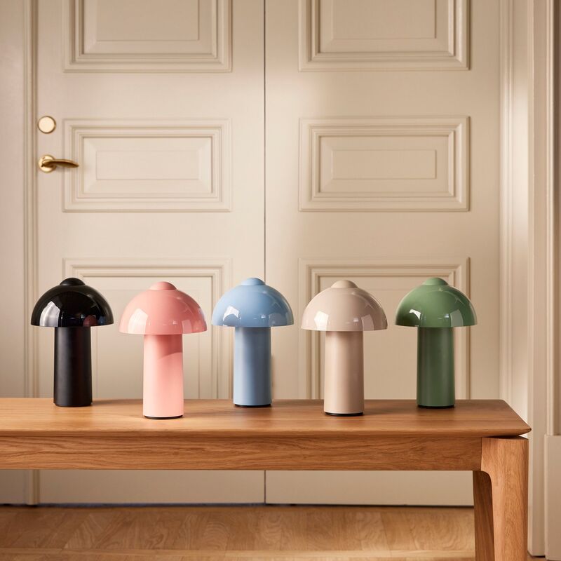 Buddy IP44 bærbar bordlampe, sand