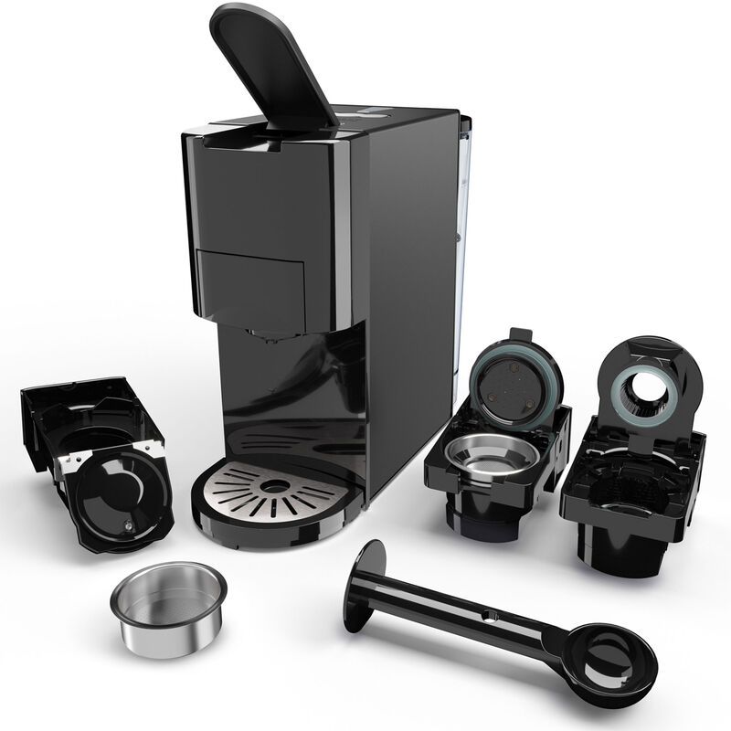 Multi Kapselmaskin 4-in-1, rostfritt stål