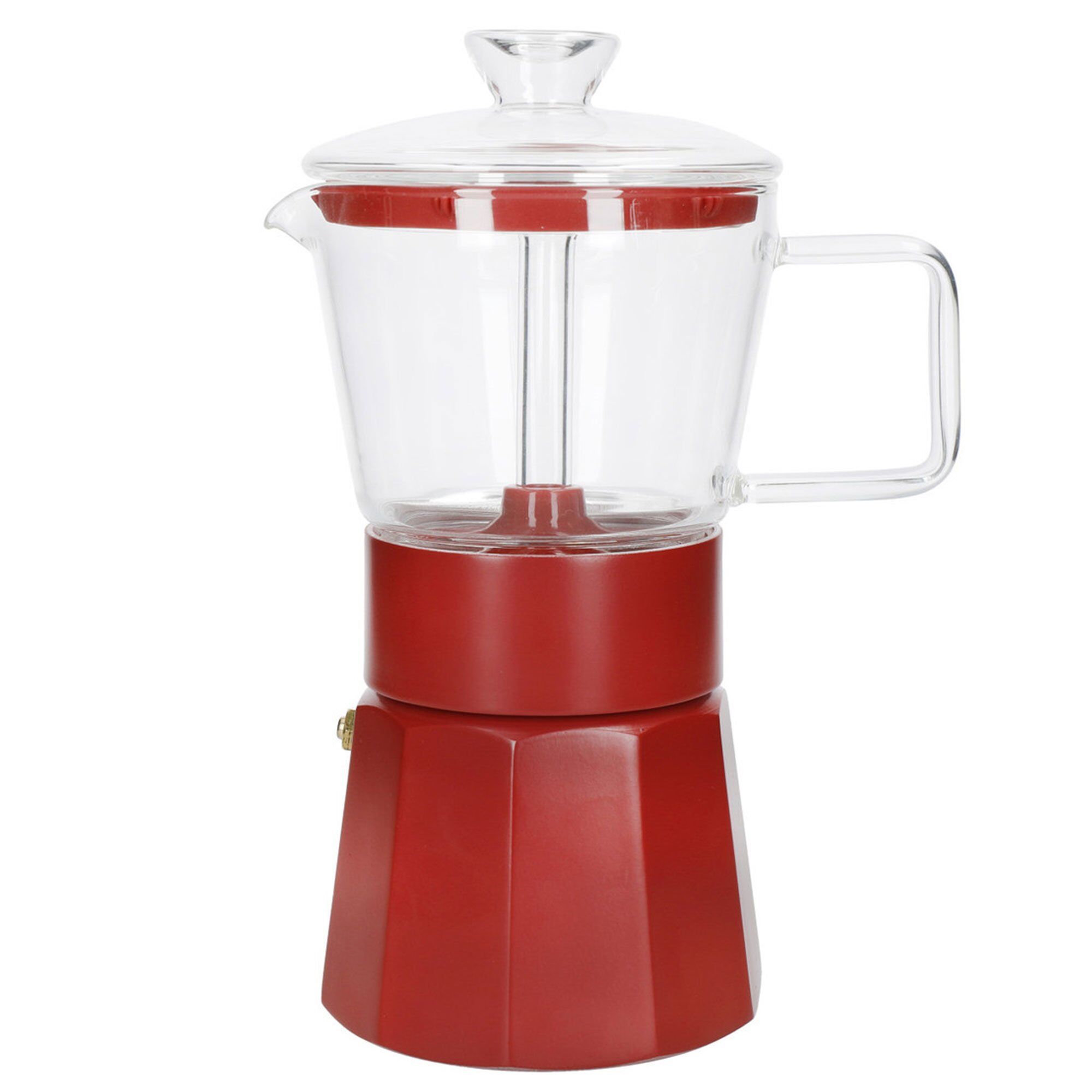 Espressokokare, röd