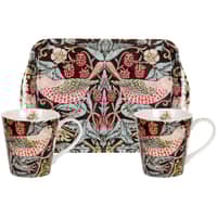 Strawberry Thief Brun Mugg & Brickset