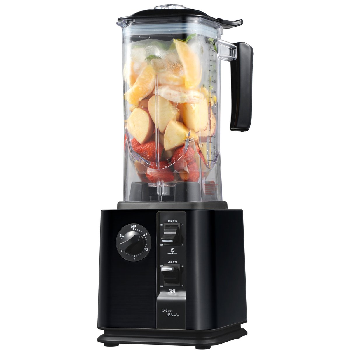 Blender Fuel 1800 2,5HP, Svart