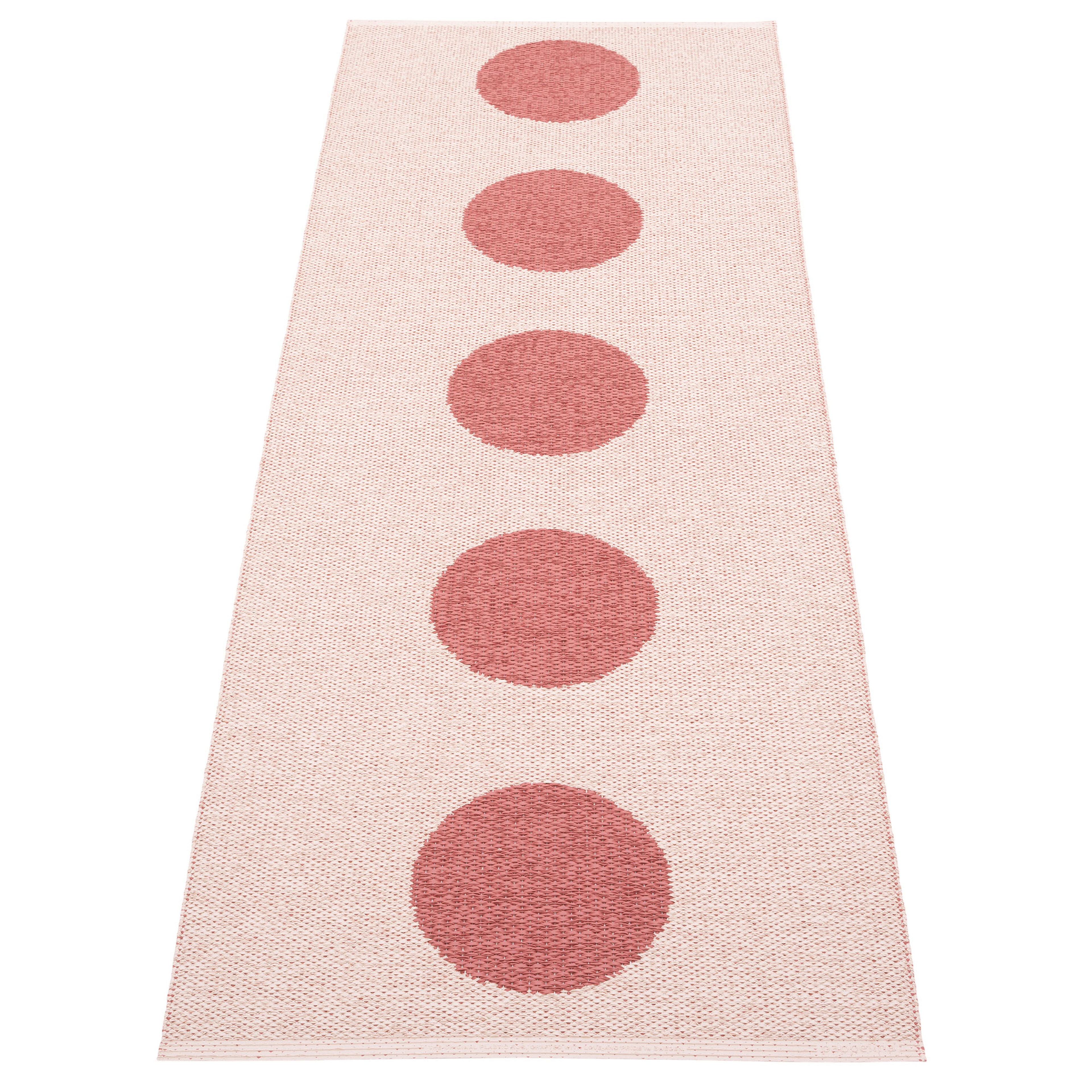 Pappelina Vera Pop matto 70 × 200 cm, blush/pink