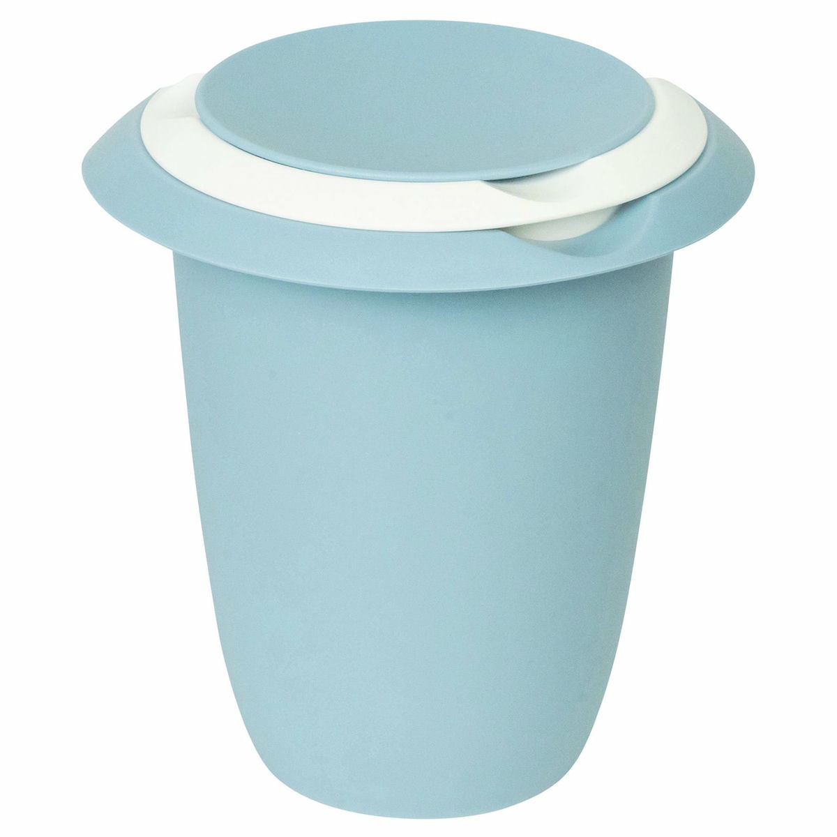 Blandebolle 1 liter, hvit/blå