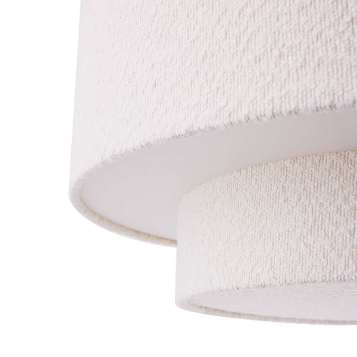 Globen Lighting Noah Bouclé pendellampa 70 cm, vit