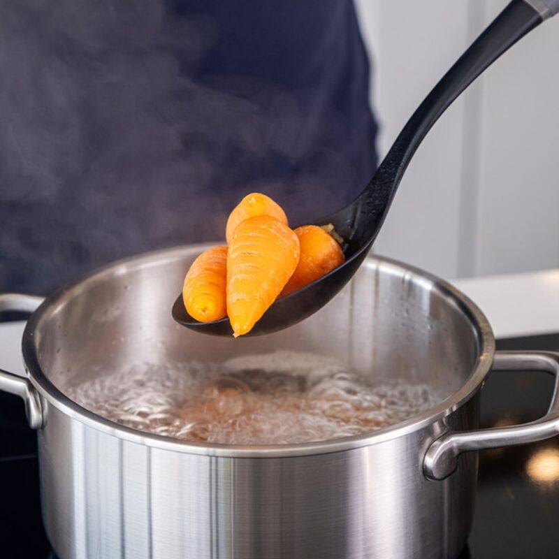 Reikäkauha, charcoal grey