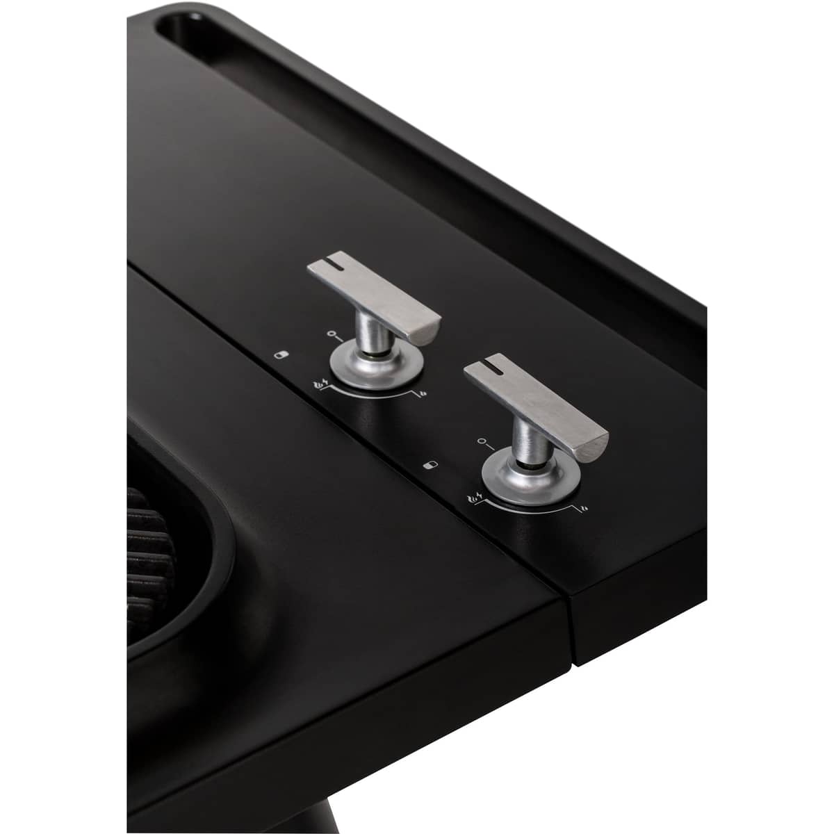 Gasolgrill E2G2B Force, Matt Svart