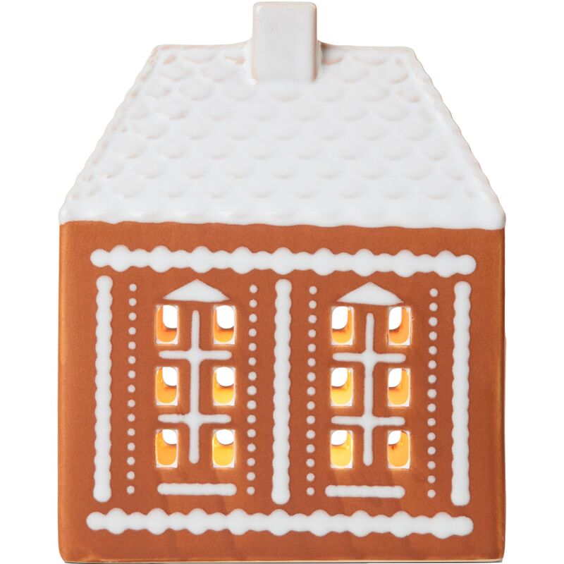 Gingerbread lyshus, medium