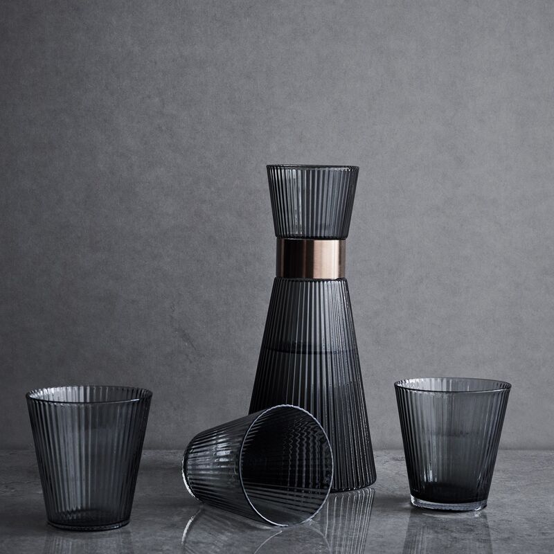 dricksglas4 stk. Smoke