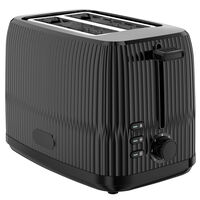 Leivänpaahdin & vedenkeitin, musta