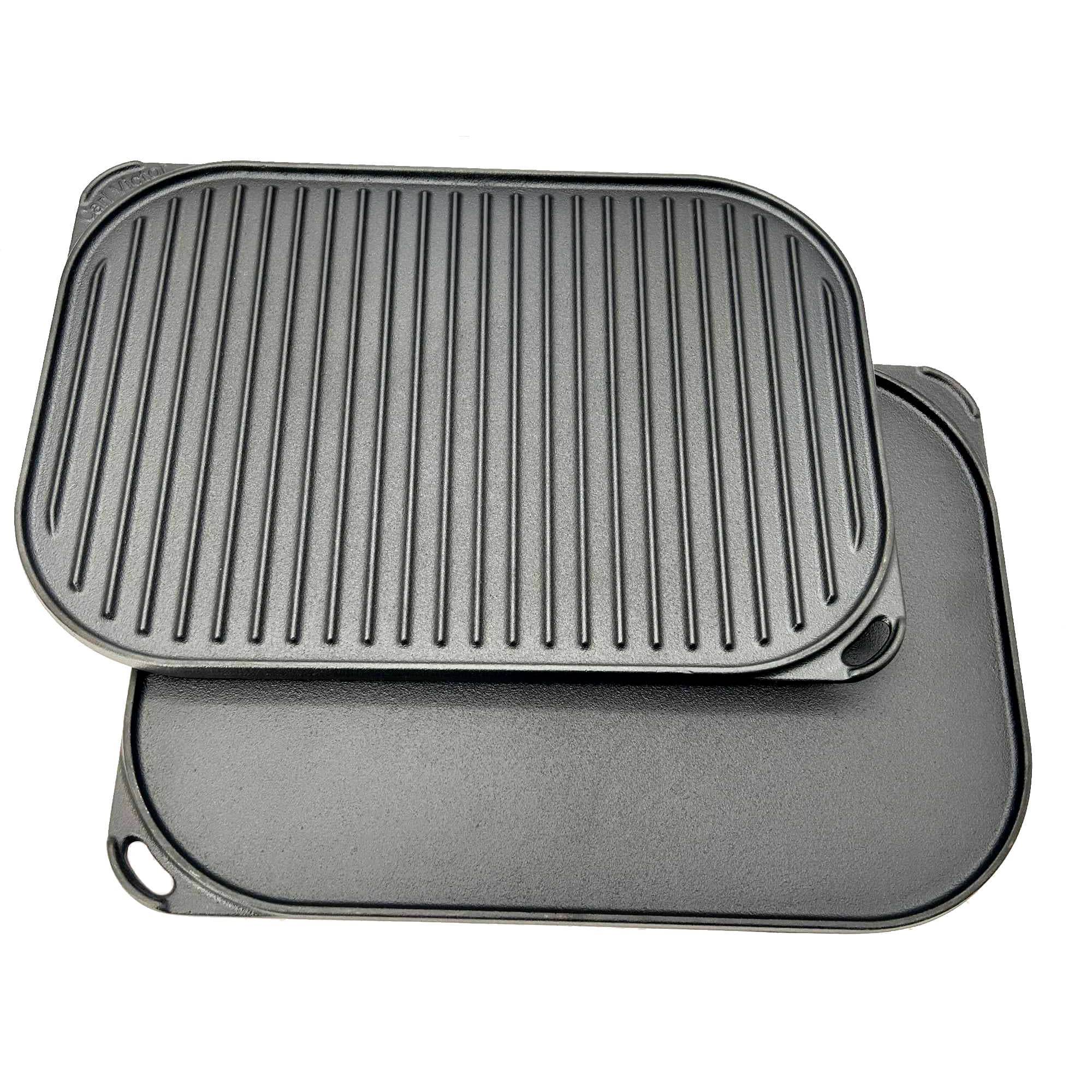 Carl Victor Vendbar grill- og stekeplate 40 x 28 cm
