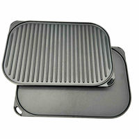 Carl Victor Vendbar grill- og stegeplade 40x28 cm
