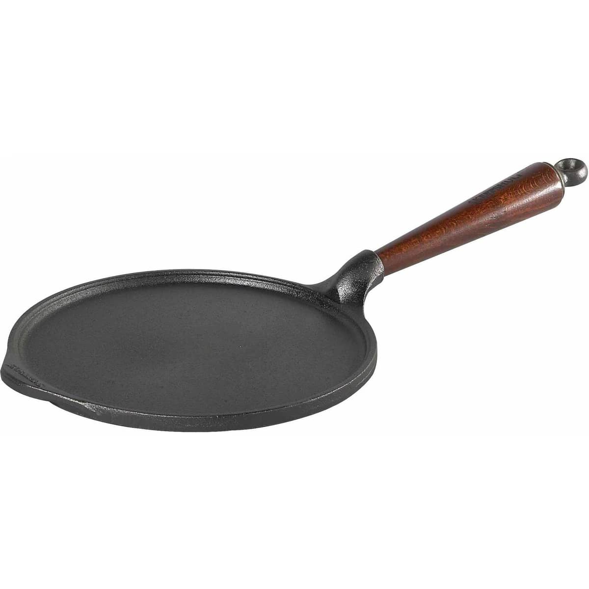 Pannkakspanna Gjutjärn 23 cm Trähandtag