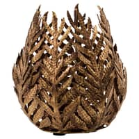 Mara värmeljushållare, antik guld