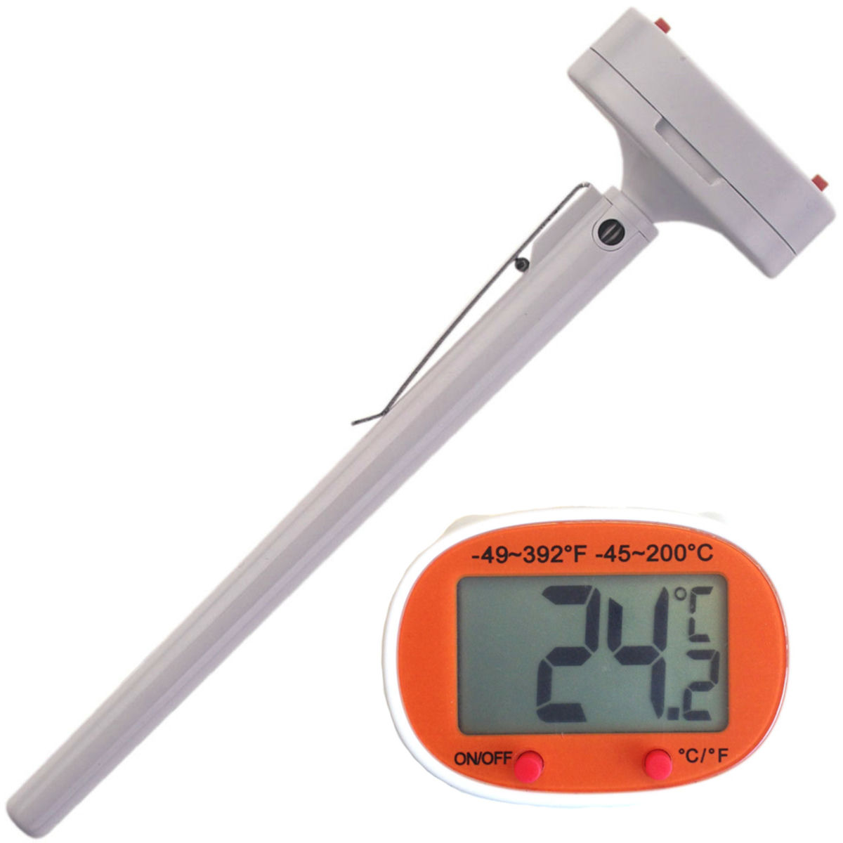 Digital Hushållstermometer med hållare