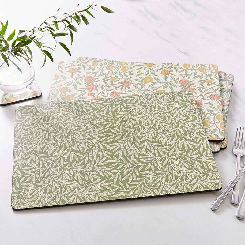 Spode Morris & Co Simply Mixed bordbrikker 4-pakning