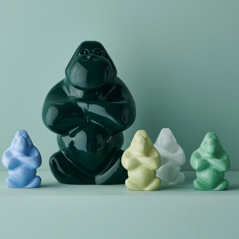 Gabba Gabba Hey glaslykta 12 cm, grön