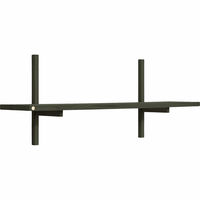 A-Light Shelf væghylde 90 x 30 cm, olivengrøn