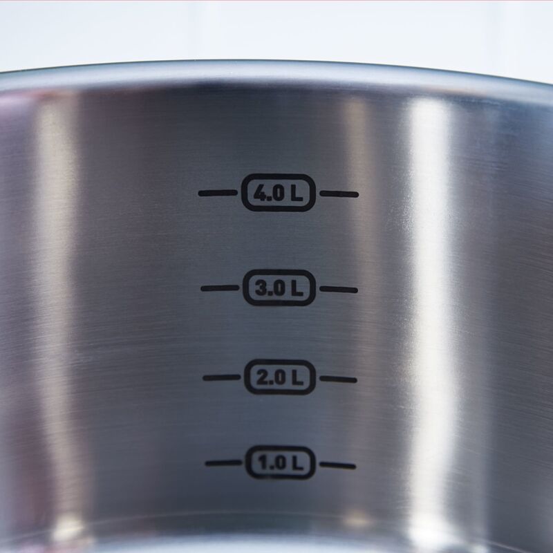 Intuition grytset i rostfritt stål, 7 delar