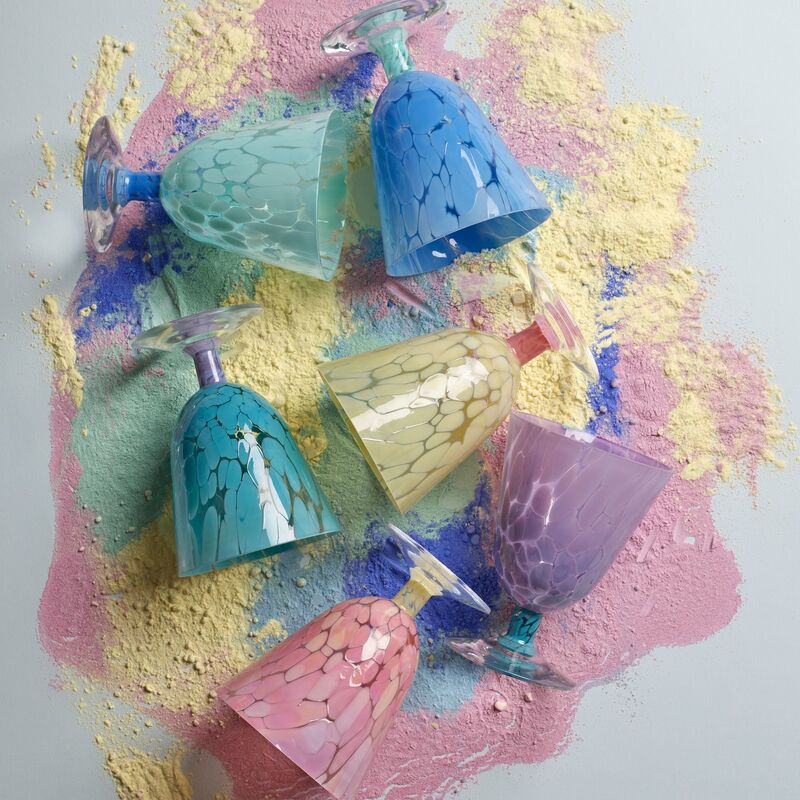 Jubalong viinilasi 26 cl, turkoosi